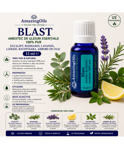 BLAST Amestec de uleiuri esentiale100 % pur -15 ml