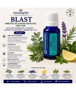 BLAST Amestec de uleiuri esentiale100 % pur -15 ml