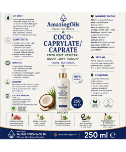 Coco-Caprylate/Caprate, sticla cu pompita-250ml