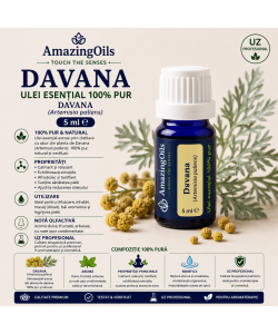 DAVANA-Ulei esential 100% pur- (Artemisia pallens)-5ml