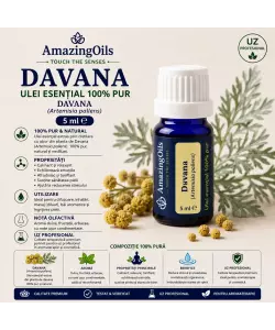 DAVANA-Ulei esential 100% pur- (Artemisia pallens)-5ml