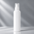 Flacon HDPE 250ml, Alb - Filet 24mm – Cu Pompită Albă