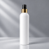 Flacon HDPE 250ml, Alb - Filet 24mm – Cu pulverizator auriu
