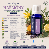 HARMONY-Amestec de uleiuri esentiale-wellness 100%pur-15ml