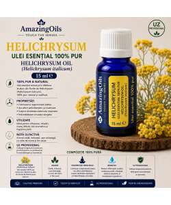HELICHRYSUM Ulei esential 100%pur-HELICHRYSUM OIL(Helichrysum italicum) 15ml