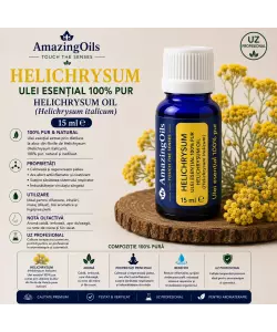HELICHRYSUM Ulei esential 100%pur-HELICHRYSUM OIL(Helichrysum italicum) 15ml