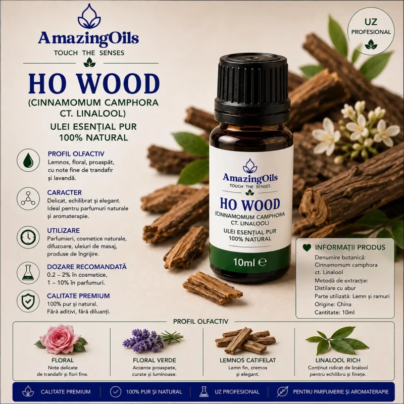 Ho Wood – Ulei Esențial Pur -10g