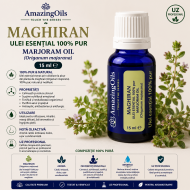 MAGHIRAN-Ulei esential 100% pur-MARJORAM oil(Origanum majorana) -15ml
