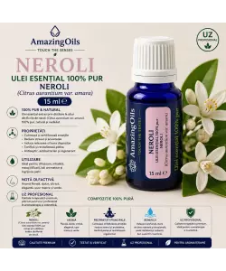 NEROLI-ulei esential 100%pur -NEROLI(Citrus aurantium var. amara) -15ml
