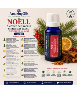 NOELL-amestec de Craciun-CHRISTMAS BLEND-therapeutic oil blend-15ml