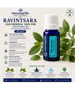  RAVINTSARA -Ulei  esential 100% pur (Cinnamomum camphora) 15 ml