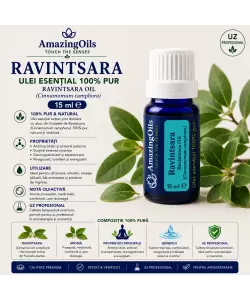  RAVINTSARA -Ulei  esential 100% pur (Cinnamomum camphora) 15 ml
