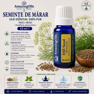  SEMINTE DE MARAR-ulei esential 100% pur -DILL SEED (Anethum graveolens)-15ml
