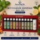 SET 9 uleiuri esentiale 100% PUR -15 ml fiecare cu difuzor mic NR#7 AROME