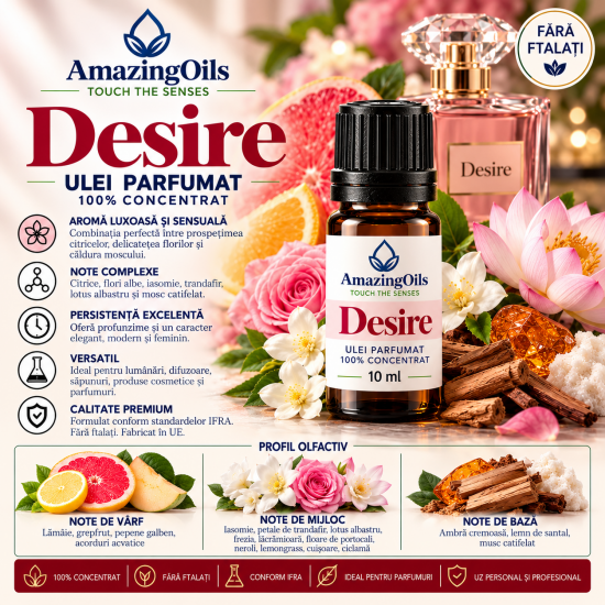 Desire  – ulei parfumant 