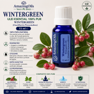  WINTERGREEN  -Ulei esential 100% pur - (Gaultheria Procumdens ) 15ml