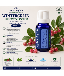  WINTERGREEN  -Ulei esential 100% pur - (Gaultheria Procumdens ) 15ml