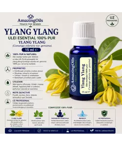  YLANG YLANG -Ulei esential 100% pur   - (Cananga odorata var.genuina)-15ml