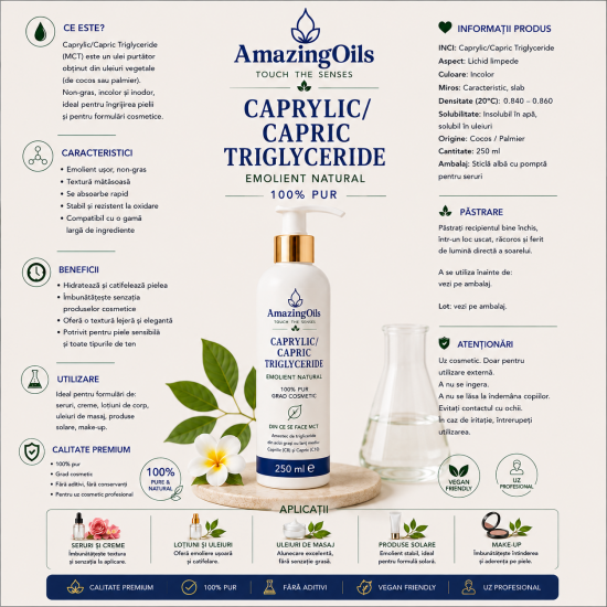 Caprylic/Capric Triglyceride | MCT-250ml
