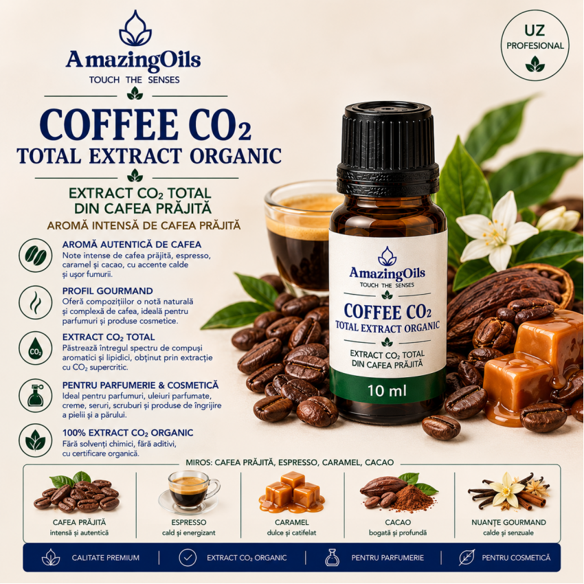 Extract CO₂ de cafea