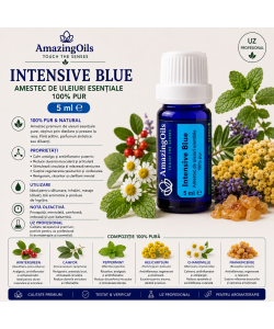  INTENSIVE BLUE Amestec de uleiuri esentiale 100% pur - 5 ml 