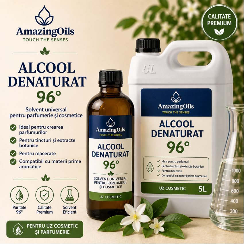 Alcool eticlic denaturat 96%-pentru parfumuri-400ml