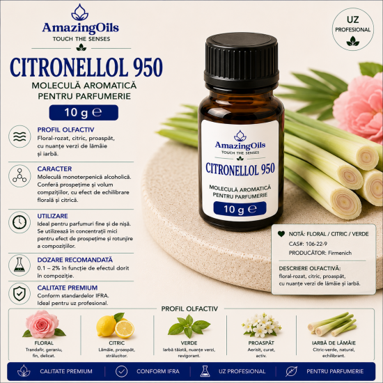 Citronellol 950-10g