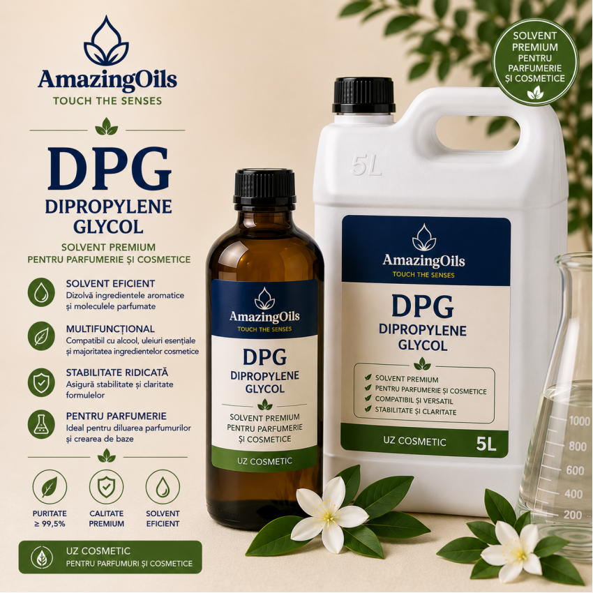 Dipropylene Glycol (DPG), solvent profesional și fixator 400ml