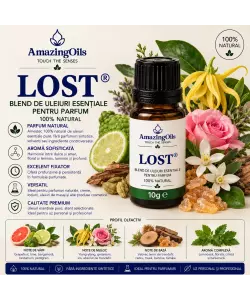 LOST- Blend  de uleiuri esentiale pentru parfum 100% Natural-10g