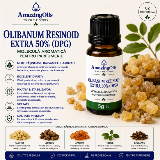 Olibanum Resinoid Extra 50% (DPG)-5g