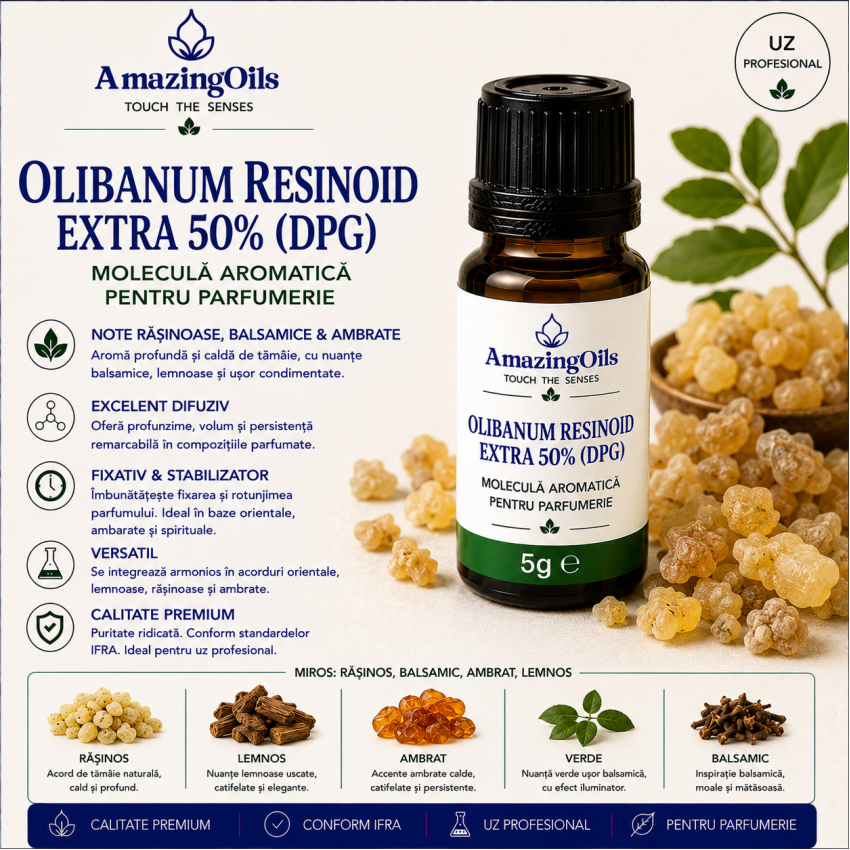 Olibanum Resinoid Extra 50% (DPG)-5g