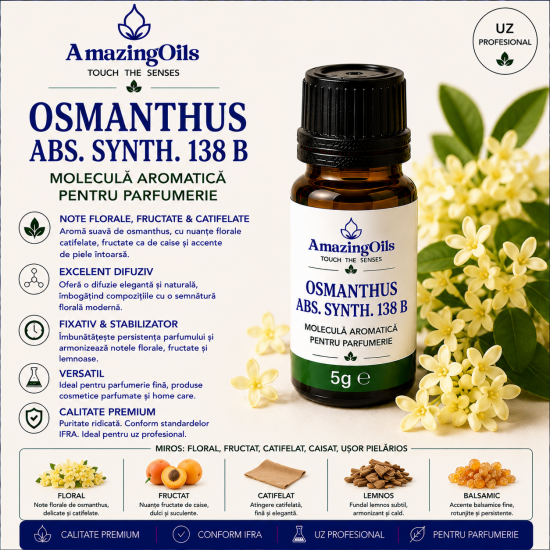 Osmanthus abs. synth. 138 B-5g