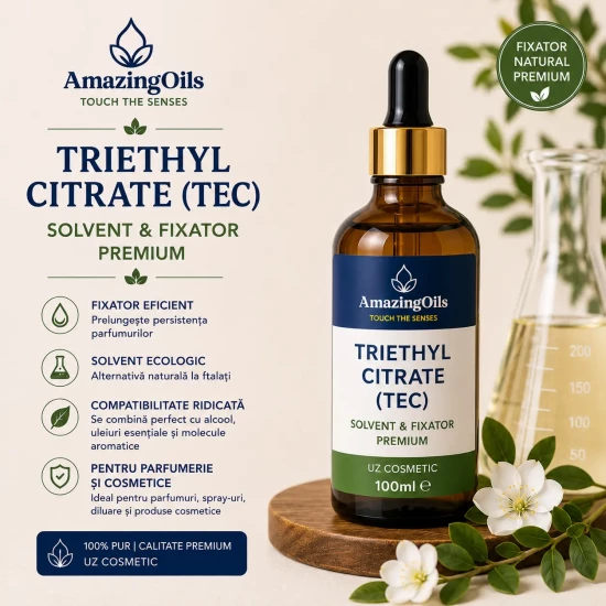 Triethyl Citrate, TEC sticla cu pipeta 100ml 
