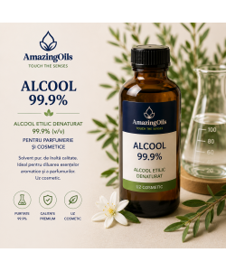 Alcool etilic denaturat 99,9% – Etanol tehnic de calitate superioară-400ml