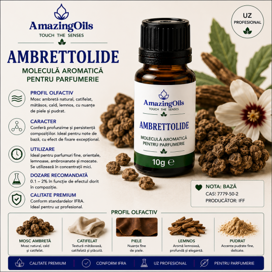 Ambrettolide – 10g