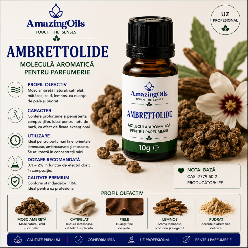 Ambrettolide – 10g