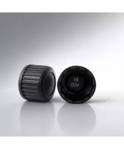 Capac sticlă PP18 cu garnitură siliconică | Set 10 buc
