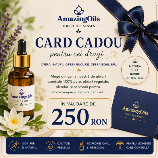 Card cadou pentru cei dragi in valoare de 250 Ron