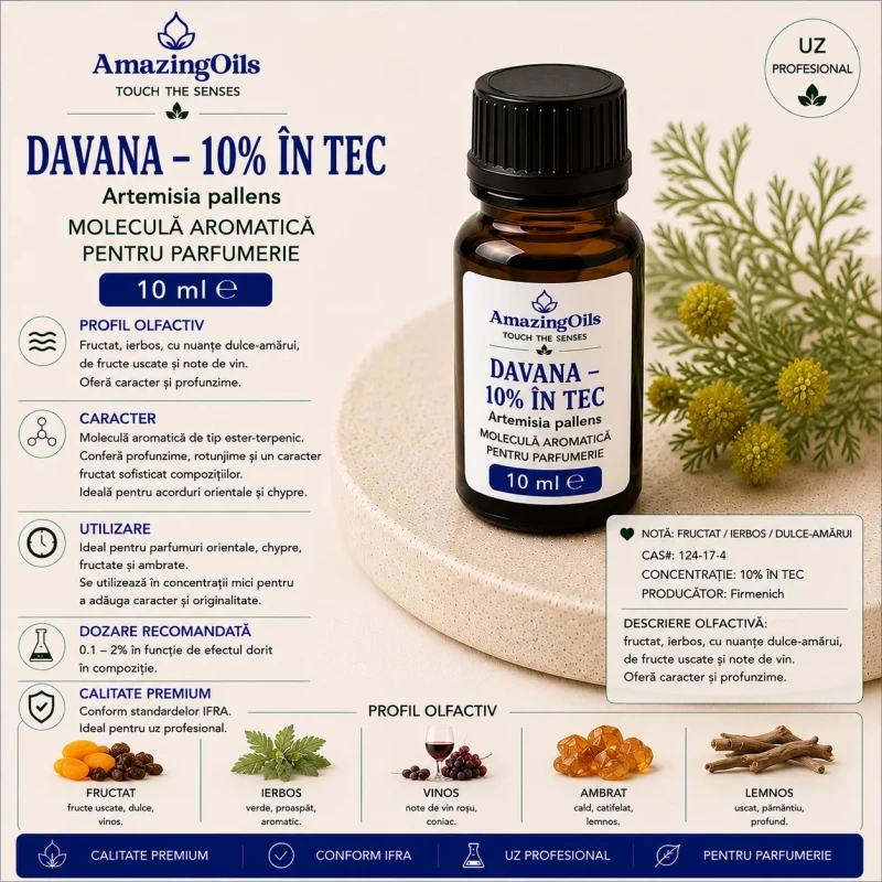 DAVANA – 10% ÎN TEC  Artemisia pallens