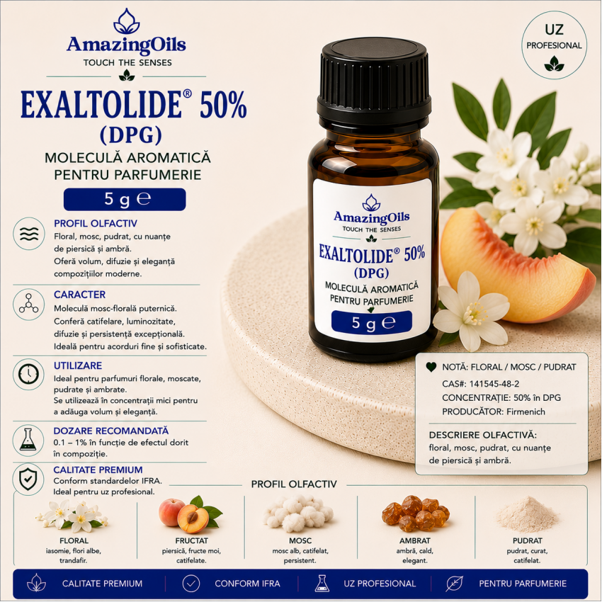 Exaltolide® 50% (DPG)-5g