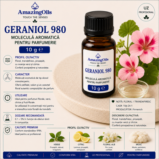 Geraniol 980-10g