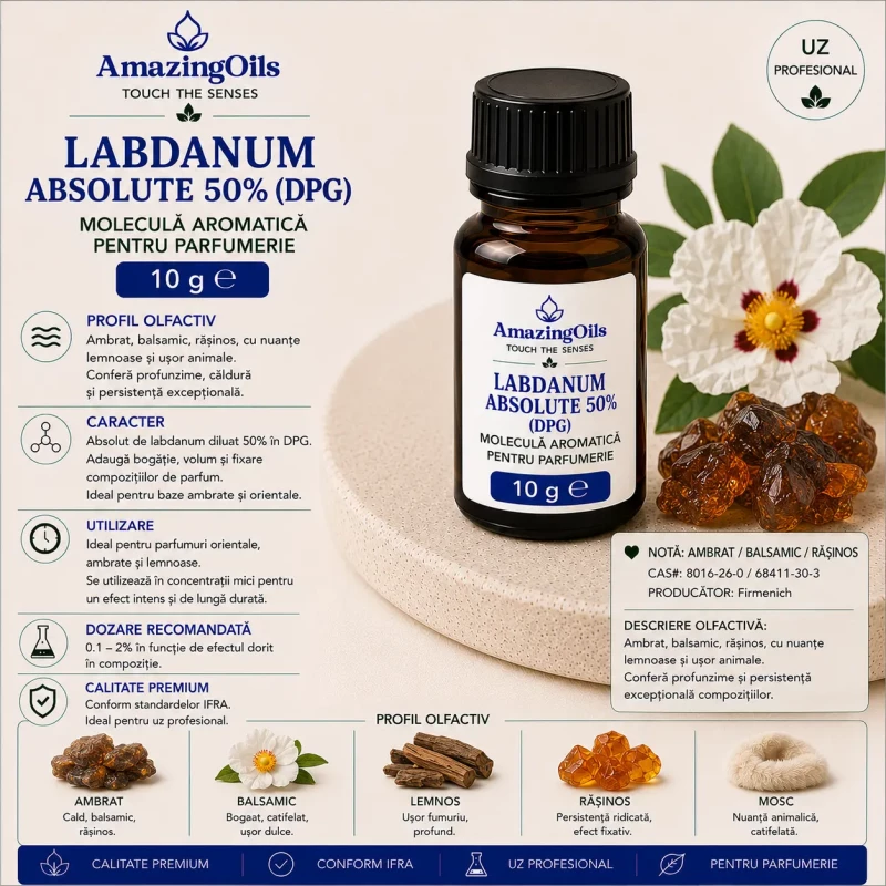 Labdanum Absolute 50% (DPG) Labdanum Absolute 50% (DPG)