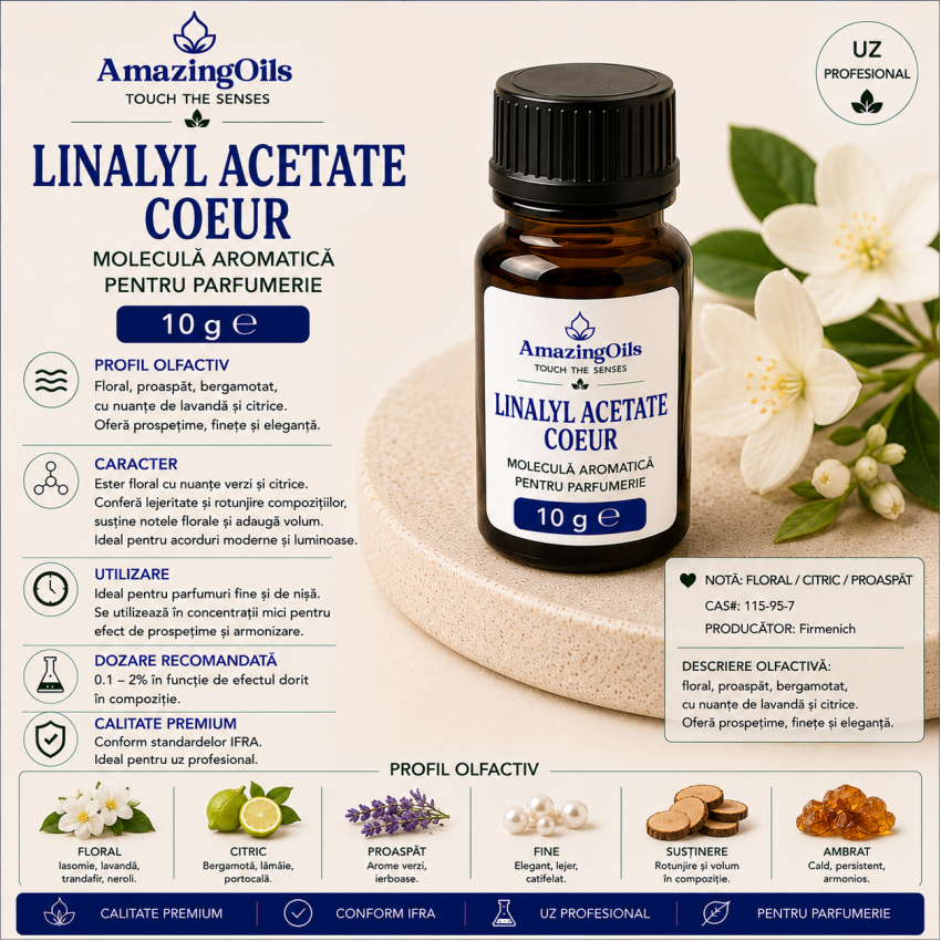 Linalyl Acetate Coeur-10g