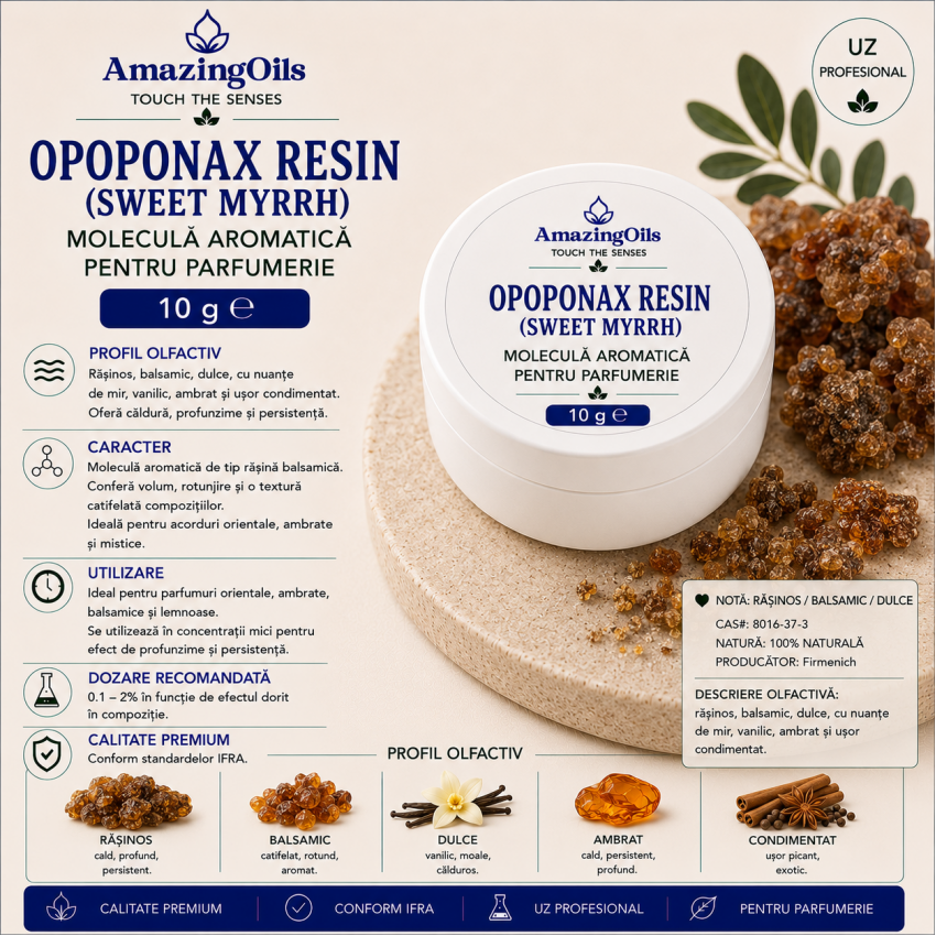 Opoponax Resin (Sweet Myrrh)-10g