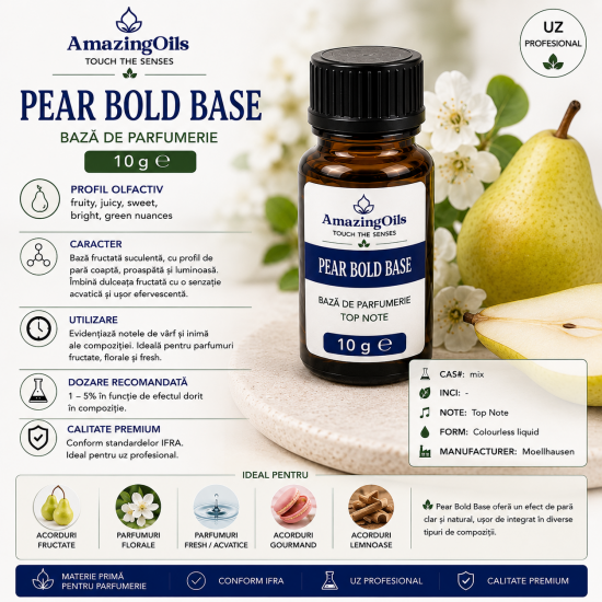 Pear Bold Base – 10g