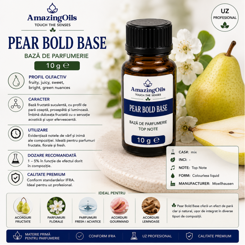 Pear Bold Base – 10g