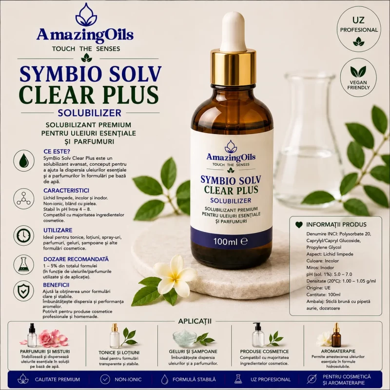 SymBio Solv Clear Plus-Solubilizant – 100ml SymBio Solv Clear Plus-Solubilizant – 100ml