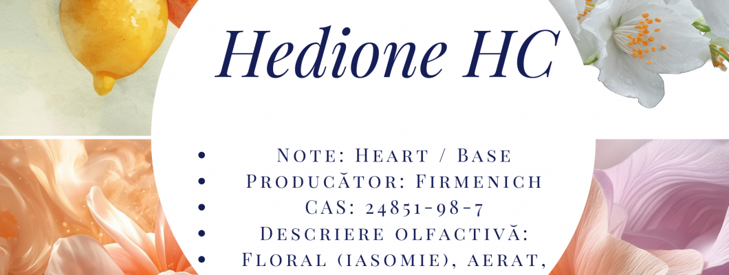 Notele de mijloc care leagă parfumul – rolul Hedionei și al Iononelor