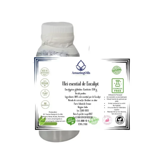 EUCALIPT -Ulei esential 100% pur- EUCALYPTUS OIL (Eucalyptus globulus)250g/500g/1000g