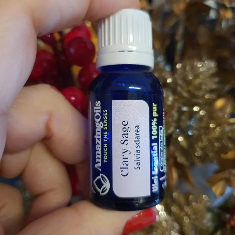 SALVIE- Ulei esential 100% pur-CLARY SAGE (Salvia sclarea)-15ml